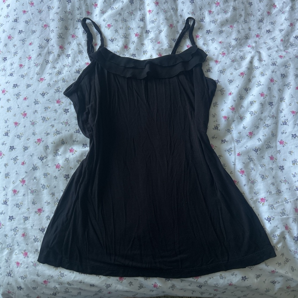 Christopher & Banks Black Camisole Top